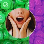 whatsapp da verde a viola